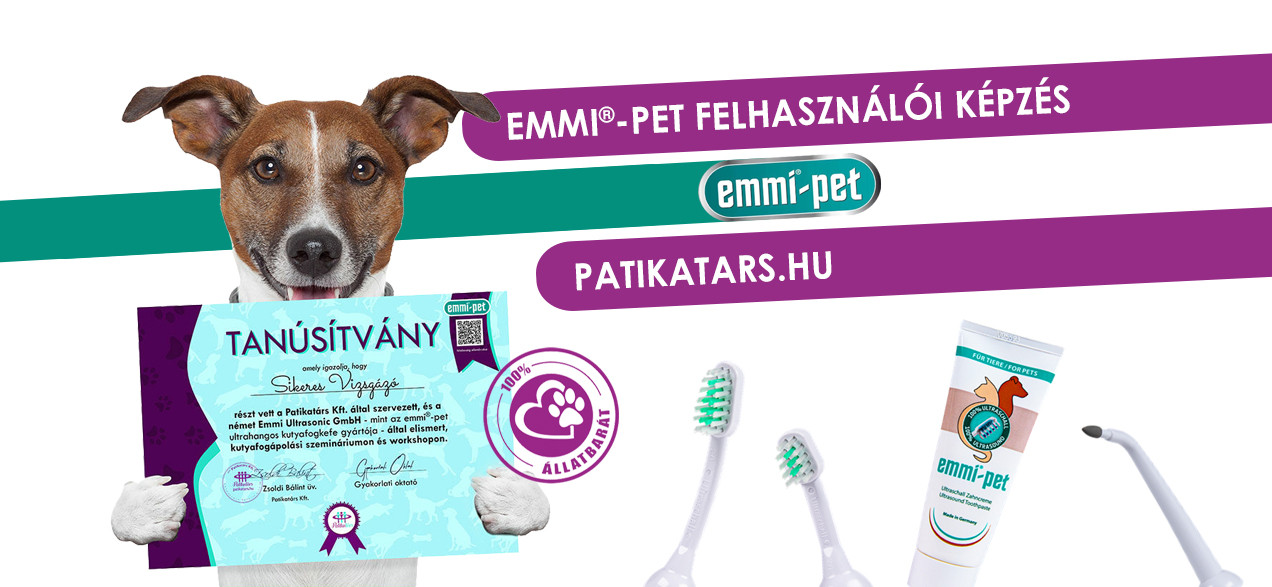 Az emmi®-dent hivatalos hazai meghatalmazottja a Patikatárs Kft.
