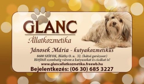 Glanc Állatkozmetika - Siófok