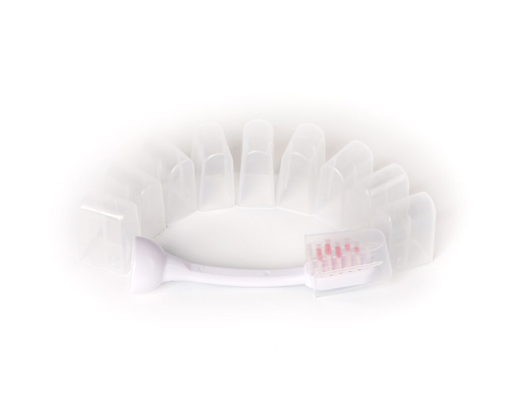 Emmi-dent védőkupak - ultrahangos fogkefefejekhez (10x)