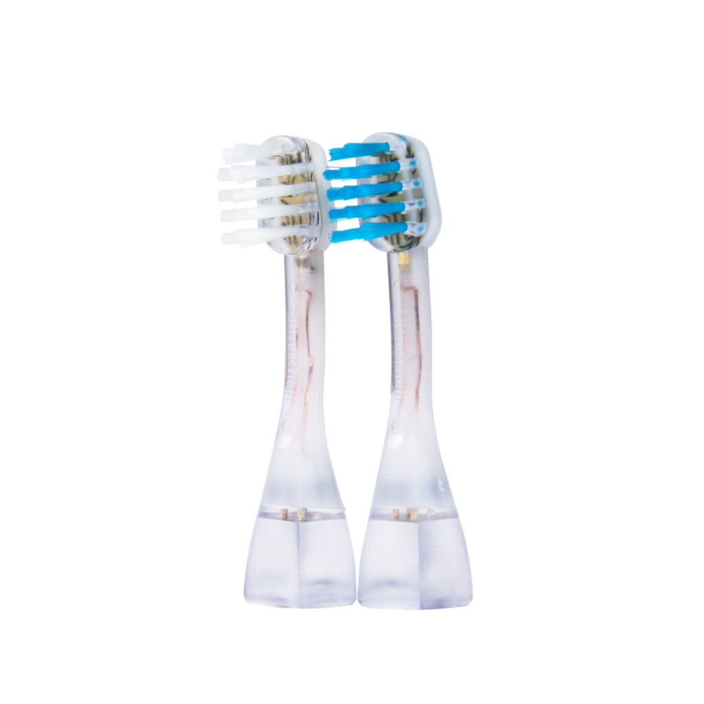 Emmi-dent S2 Platinum ultrahangos cserélhető fogkefefejek gyerekeknek és hölgyeknek (2x)