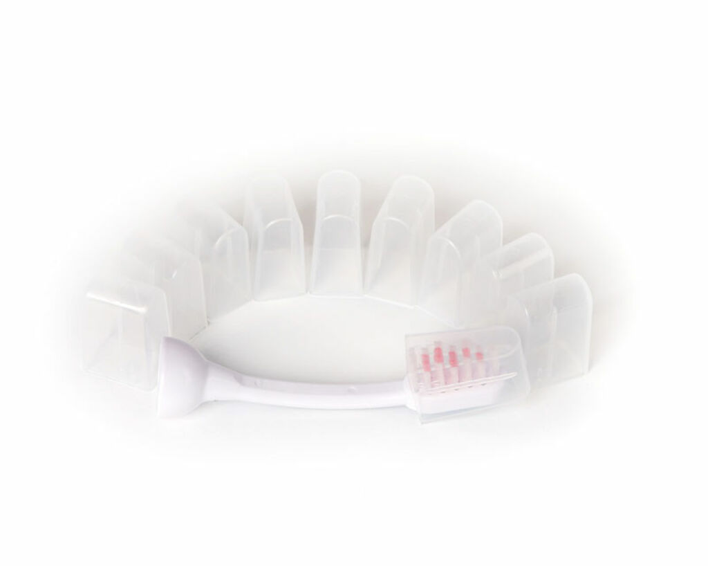 Emmi-dent védőkupak - ultrahangos fogkefefejekhez (10x)