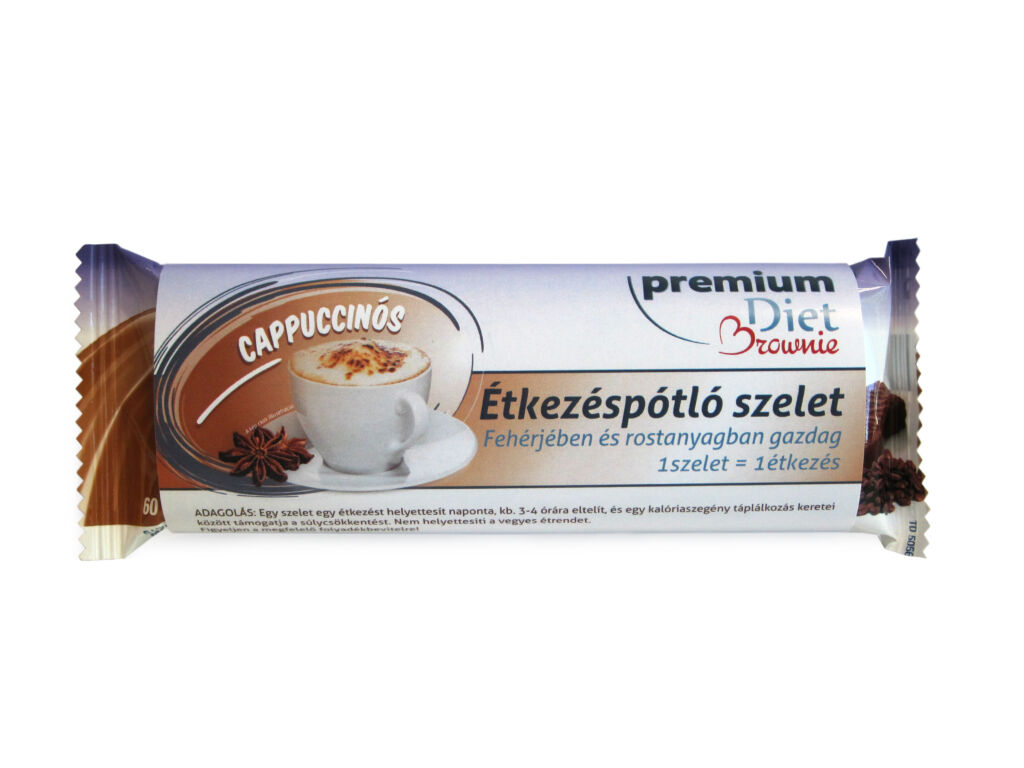 Premium Diet Brownie szelet - cappuccinós (1x)