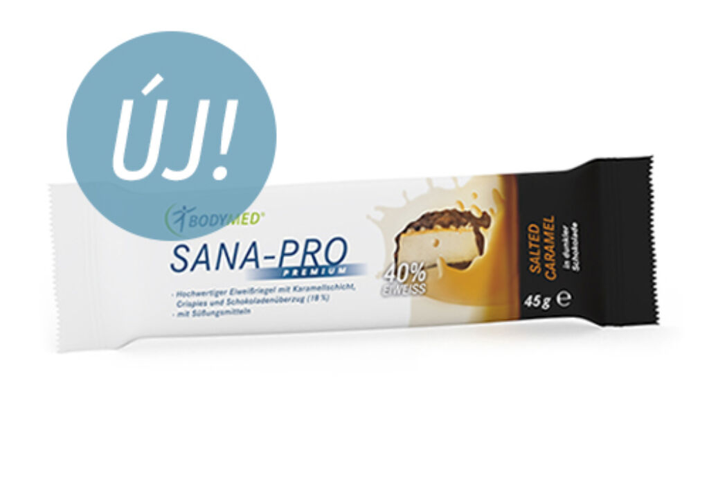 Sana-Pro Premium fehérjeszelet - sós-karamellás (1x)