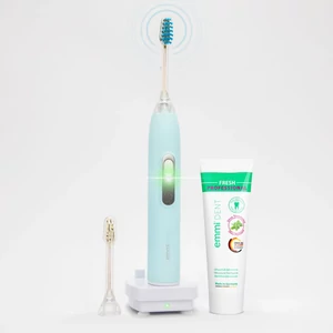 emmi®-dent METALLIC ultrahangos fogkefe szett - pasztellkék