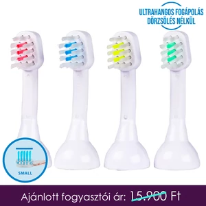 emmi®-dent K4 GO és Metallic cserélhető fogkefefejek gyerekeknek és hölgyeknek (4x)