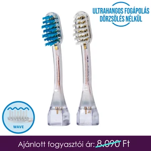 emmi-dent M2 Wave Platinum ultrahangos fogkefefejek felnőtteknek