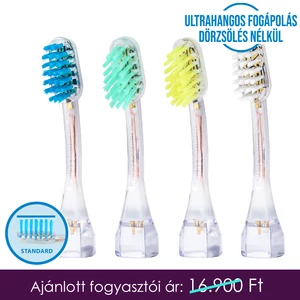 emmi-dent M4 Platinum cserélhető fogkefefejek felnőtteknek