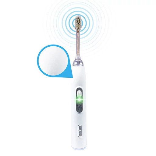 emmi®-dent METALLIC ultrahangos fogkefe szett - fehér