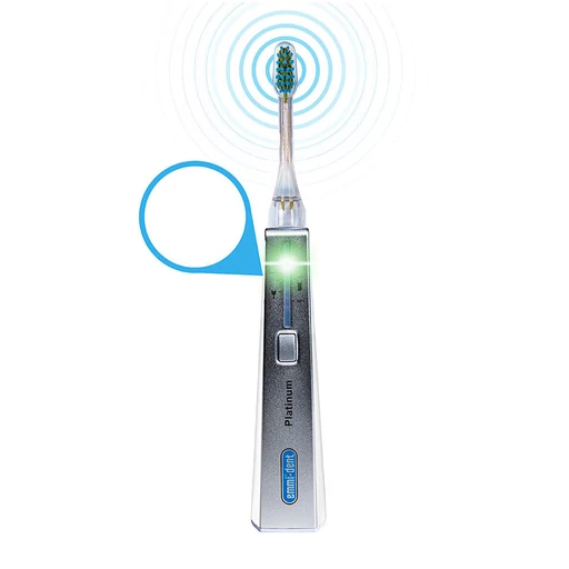 emmi®-dent PLATINUM ultrahangos fogkefe szett - fehér