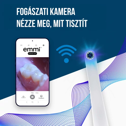 Emmi®-dent PLATINUM CAM ultrahangos fogkefe szett 