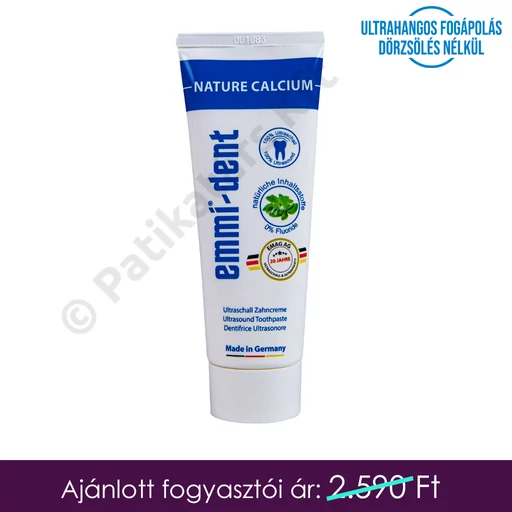 emmi®-dent ultrahangos fogkrém Nature Calcium (75ml)