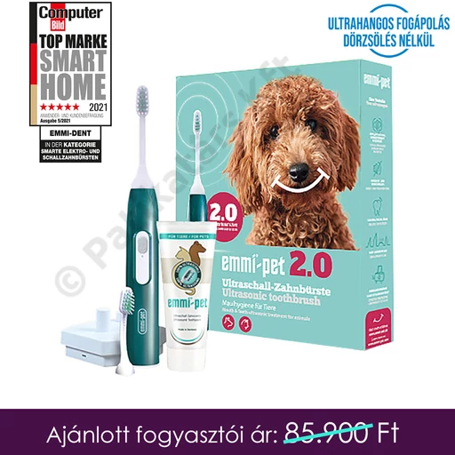 emmi®-pet 2.0 ultrahangos fogkefe szett