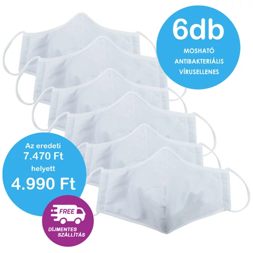emmi®-NANOSILVER - gumis arcmaszk (2x)