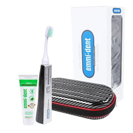 emmi®-dent PLATINUM ultrahangos fogkefe szett - carbon