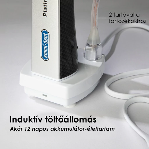 emmi®-dent PLATINUM ultrahangos fogkefe szett - carbon