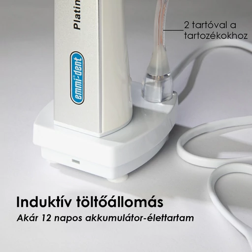 emmi®-dent PLATINUM ultrahangos fogkefe szett - fehér