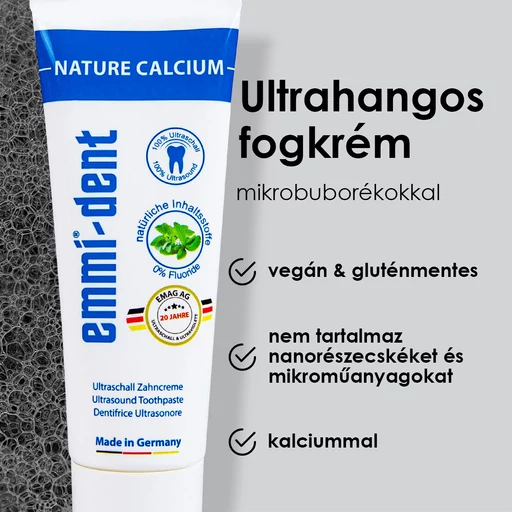 Emmi®-dent GO ultrahangos fogkefe szett - ultrahangos fogkrém