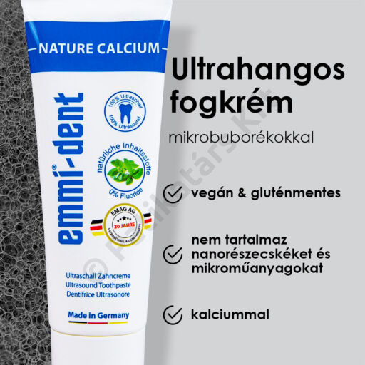 Emmi®-dent GO ultrahangos fogkefe szett - ultrahangos fogkrém