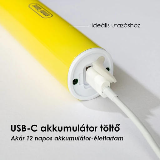 Emmi®-dent GO ultrahangos fogkefe szett - Sárga