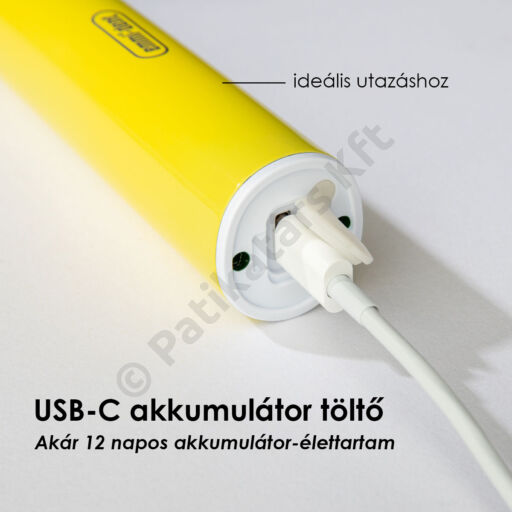 Emmi®-dent GO ultrahangos fogkefe szett - Sárga