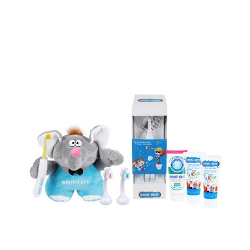 Emmi-dent Metallic ultrahangos gyerek fogkefe készlet (Kids Set)