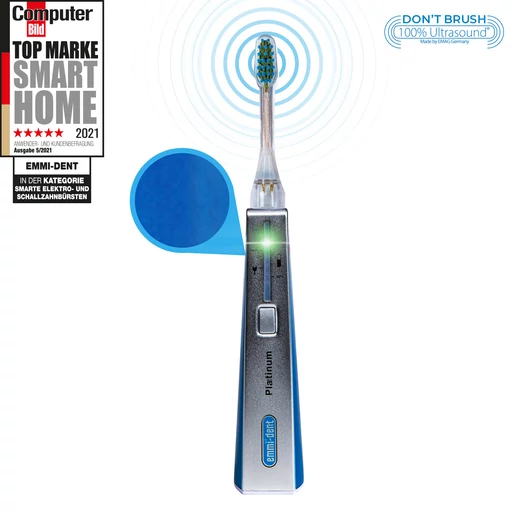 Emmi®-dent PLATINUM ultrahangos fogkefe szett - kék
