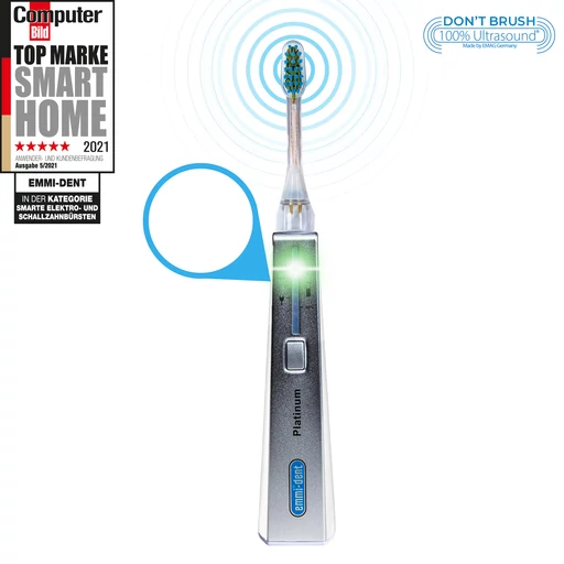 Emmi®-dent PLATINUM ultrahangos fogkefe szett - fehér