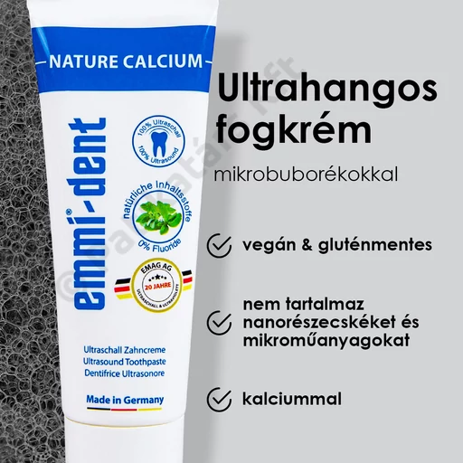 Emmi®-dent ultrahangos fogkrém Nature Calcium