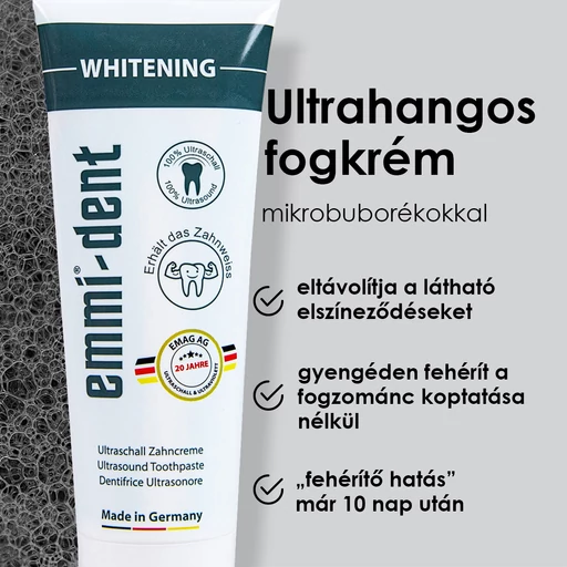 Emmi®-dent ultrahangos fogkrém Whitening