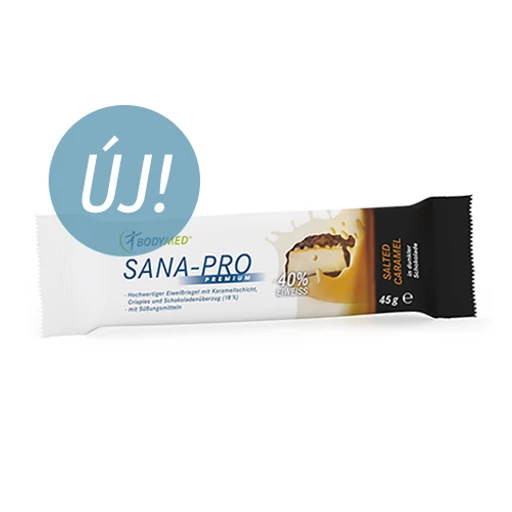 Sana-Pro Premium fehérjeszelet - sós-karamellás (1x)