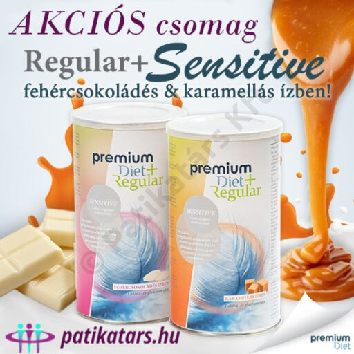 +Sensitive (fehércsokoládés és karamellás) - AKCIÓS csomag