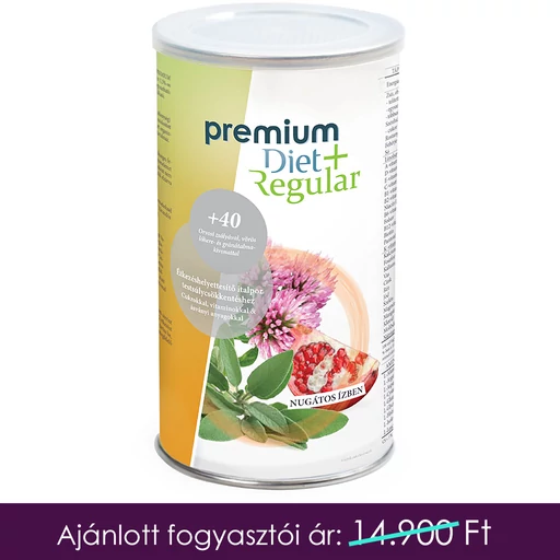 Premium Diet Regular +40 - nugátos ízű