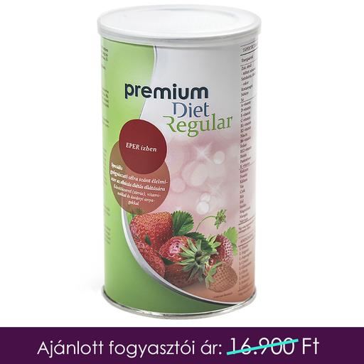 Premium Diet Regular - eper ízű 