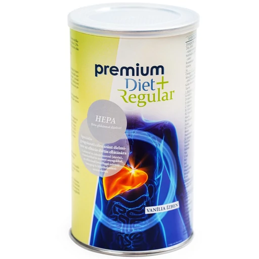 Premium Diet Regular +Hepa  - VANÍLIA ízű (420g/23adag)
