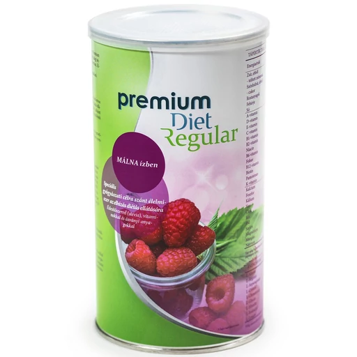 Premium Diet Regular - MÁLNA ízű (440g/25adag)