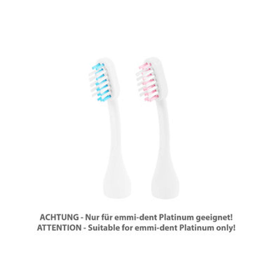 Emmi-dent PM2 Platinum ultrahangos cserélhető fogkefefejek fogszabályzót viselőknek (2x) Emmi-dent PM2 Platinum ultrahangos cserélhető fogkefefejek fogszabályzót viselőknek (2x)