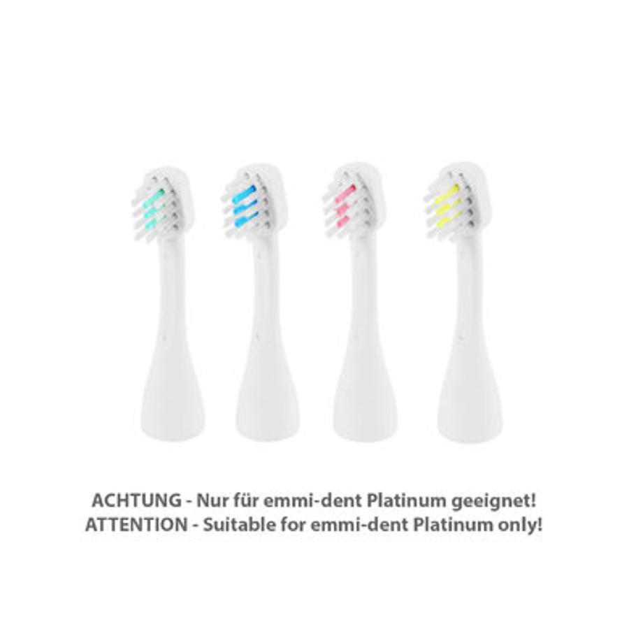 Emmi-dent S4 Platinum ultrahangos cserélhető fogkefefejek gyerekeknek és hölgyeknek (4x) Emmi-dent S4 Platinum ultrahangos cserélhető fogkefefejek gyerekeknek és hölgyeknek (4x)