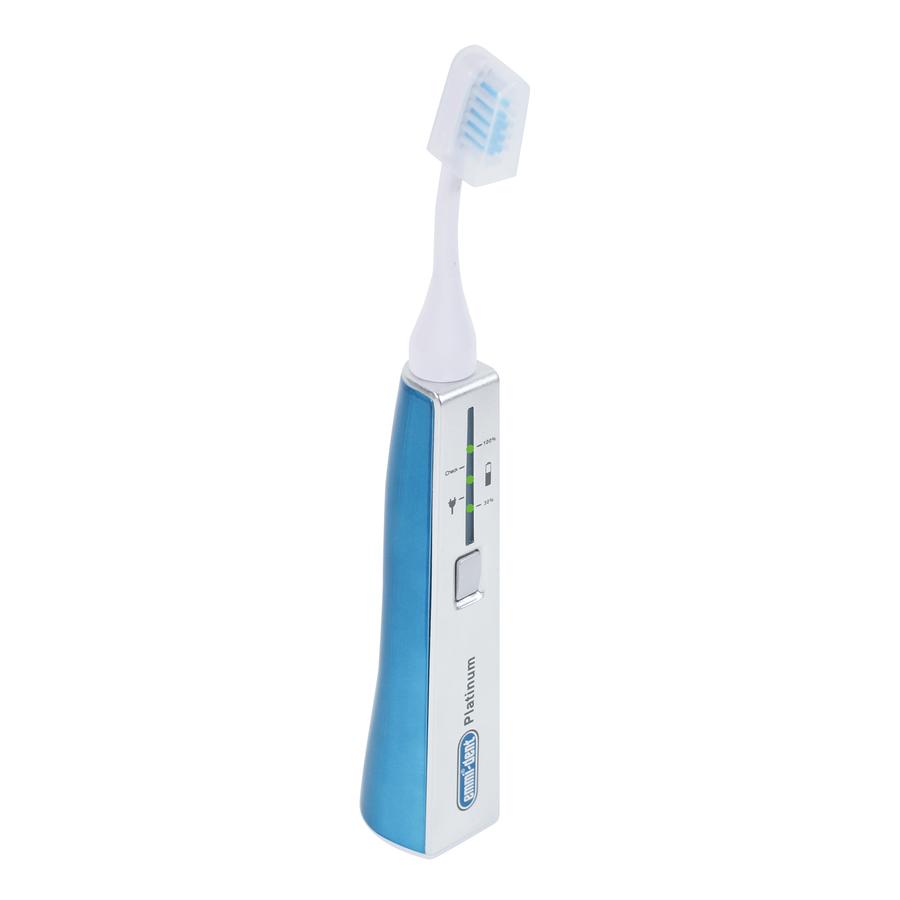 Emmi-dent Platinum ultrahangos fogkefe kék - szett Emmi-dent Platinum ultrahangos fogkefe kék - szett
