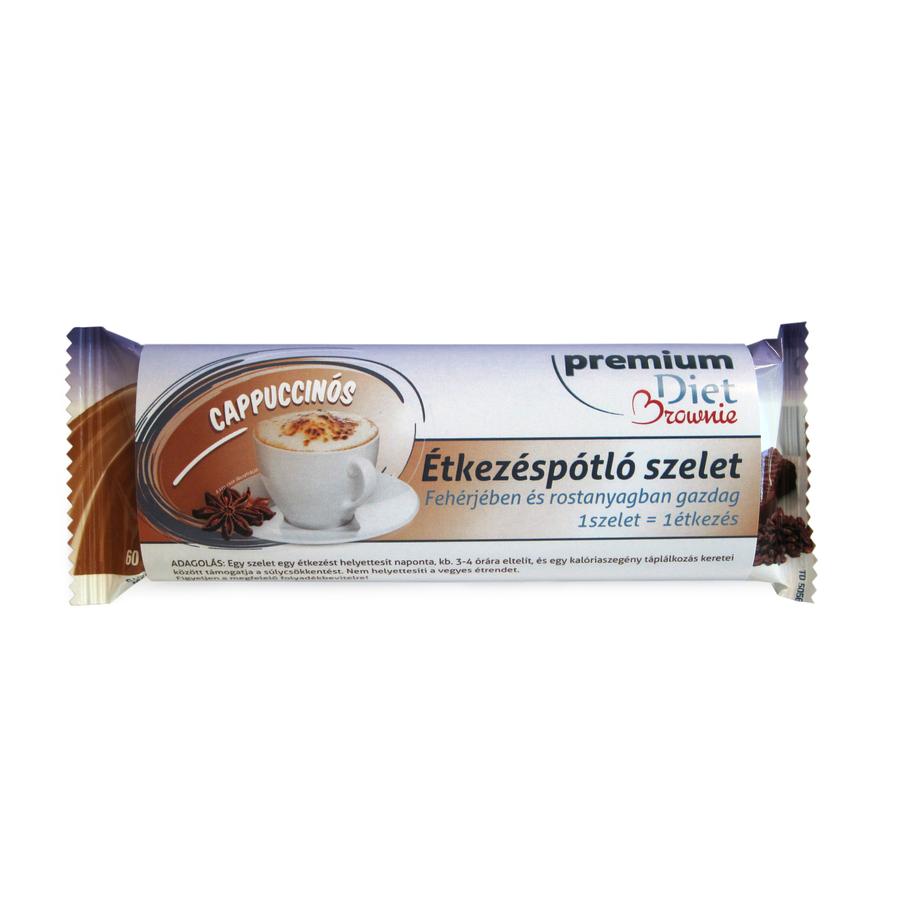 Premium Diet Brownie szelet cappuccinós (1x) Premium Diet Brownie szelet cappuccinós (1x)