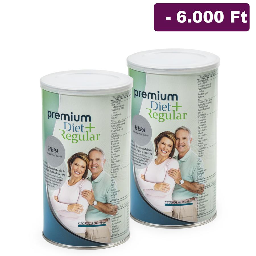 Premium Diet Regular +Hepa csoki - AKCIÓS csomag Premium Diet Regular +Hepa csoki - AKCIÓS csomag