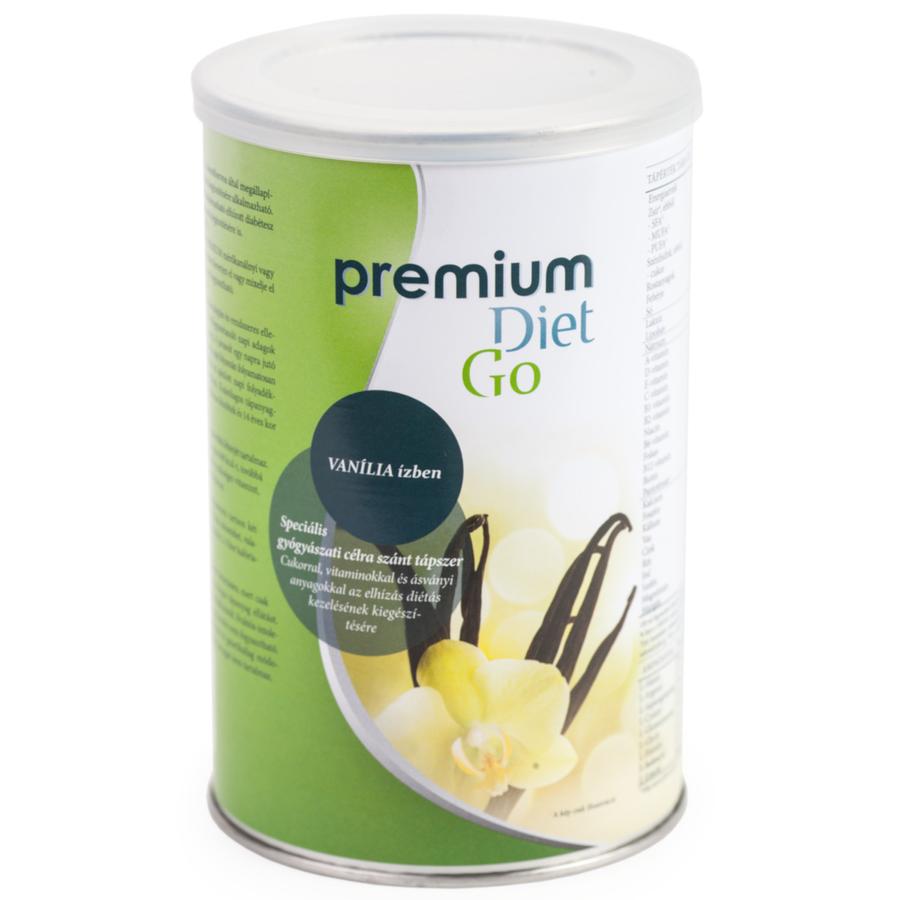 Premium Diet Go - vanília izű (420g/10adag) Premium Diet Go - vanília izű (420g/10adag)