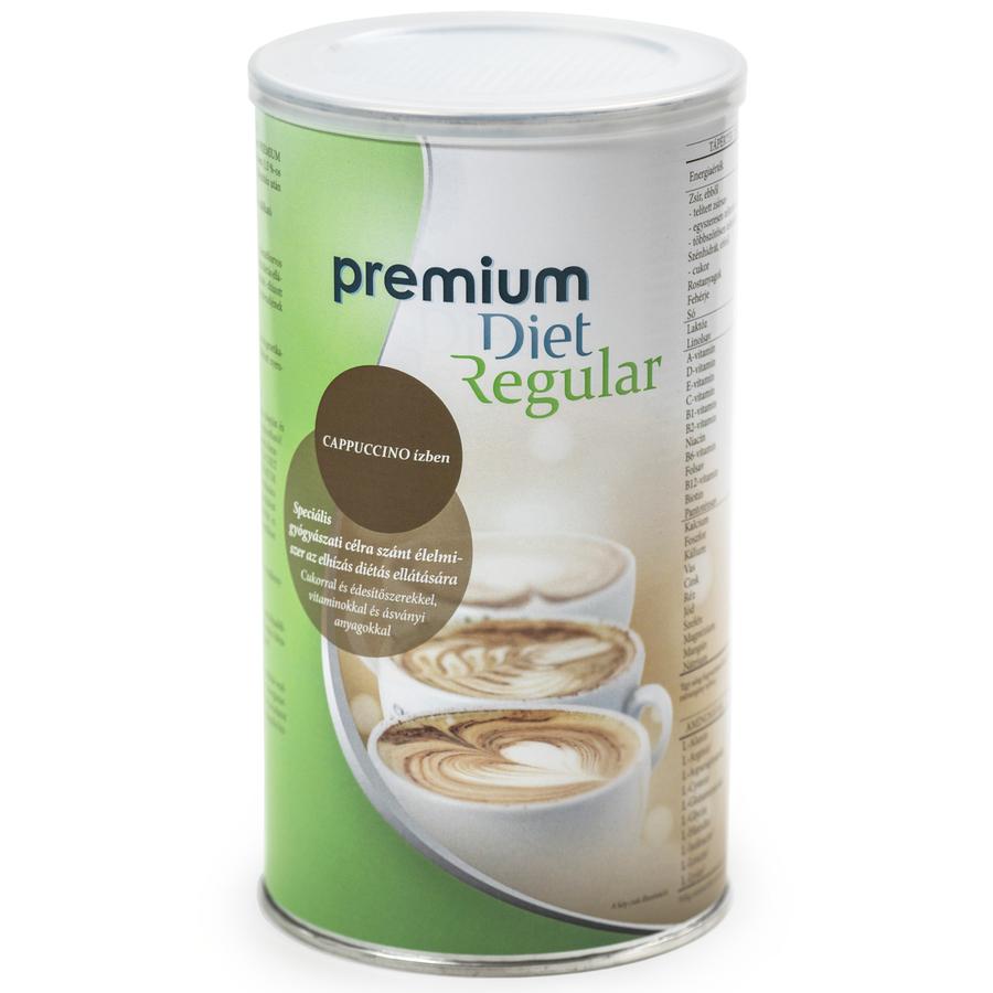Premium Diet Regular - cappuccino ízű (465g/30adag) Premium Diet Regular - cappuccino ízű (465g/30adag)