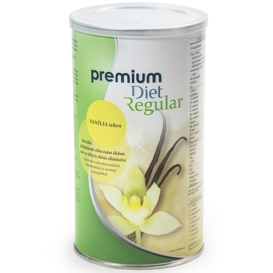 Premium Diet Regular - vanília ízű (465g/30adag) Premium Diet Regular - vanília ízű (465g/30adag)