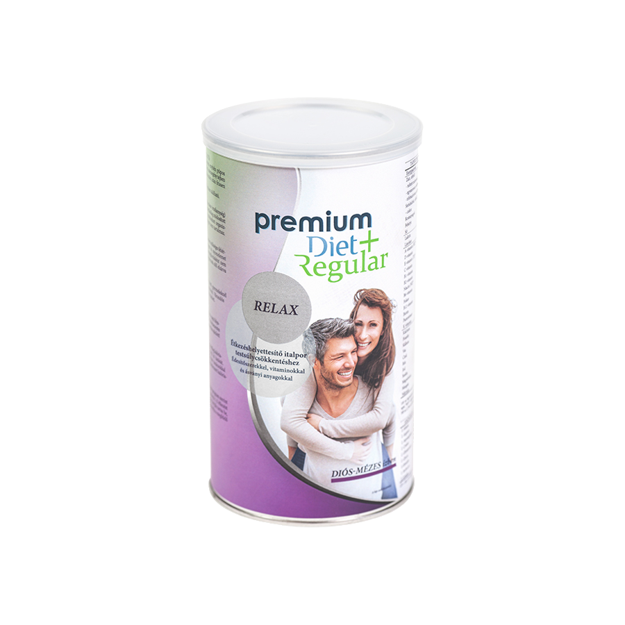 Premium Diet Regular +Relax - diós-mézes ízű (465g/28adag) Premium Diet Regular +Relax - diós-mézes ízű (465g/28adag)
