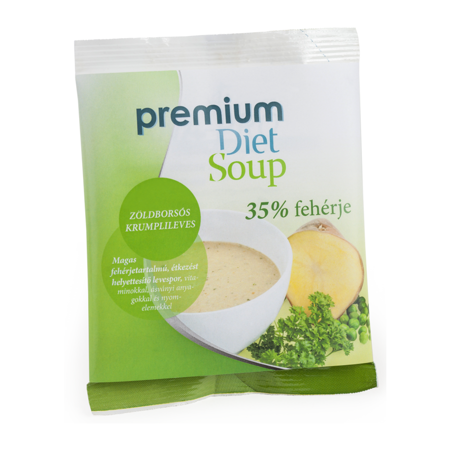 Premium Diet Soup - Zöldborsós krumplileves (1x) Premium Diet Soup - Zöldborsós krumplileves (1x)