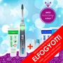 Kép 1/5 - Karácsonyi ajánlat - emmi®-dent PLATINUM ultrahangos fogkefe csomag - fehér