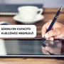 Kép 3/4 - Univerzális minőségi érintőképernyős toll 2in1 (bármilyen kapacitív kijelzőhöz + kék golyóstoll)
