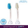 Kép 1/3 - emmi®-dent SB2 GO és Metallic ultrahangos cserélhető fogkefefejek fogszabályzót viselőknek (2x)