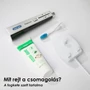 Kép 3/9 - emmi®-dent PLATINUM ultrahangos fogkefe szett - carbon