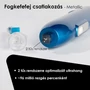 Kép 6/9 - emmi®-dent METALLIC ultrahangos fogkefe szett - metálkék 